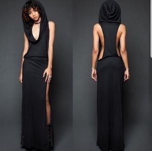 Black Side Boob Dress Size M